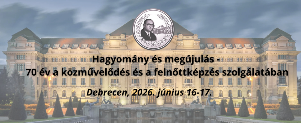 70 év a közművelődés és a felnőttképzés szolgálatában